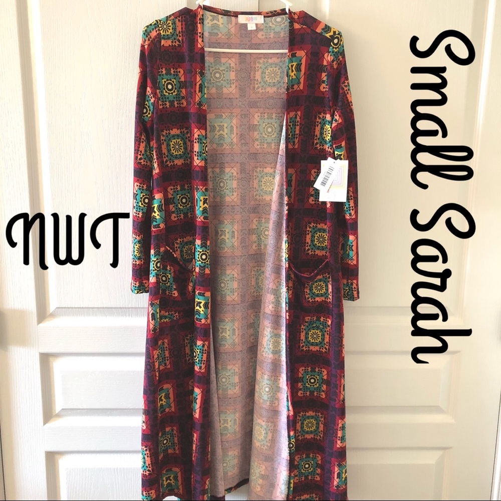 NWT LuLaRoe Sarah Cardigan Size Small